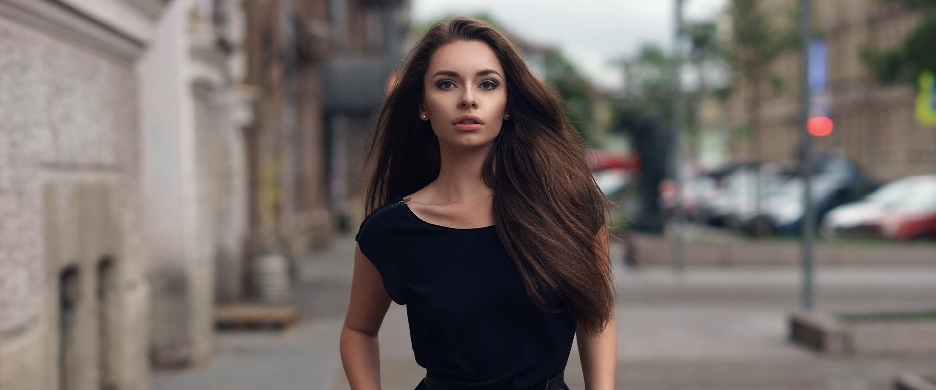 Волосы в срезе